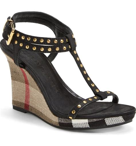 wedges burberry|burberry wedges for women.